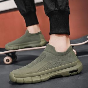 Jick Breathable Summer Slip-On Sneakers Lightweight <b>Platform</b> Walking <b>Shoes</b> <b>Men</b> Women Suede Soft Sole Florals Fashion Trend - Product Image 4