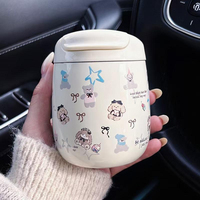 Tasse à café isotherme double paroi personnalisée en acier inoxydable 316, avec infuseur à thé, portable, 300 ml, sérigraphiée, idéale pour les cadeaux