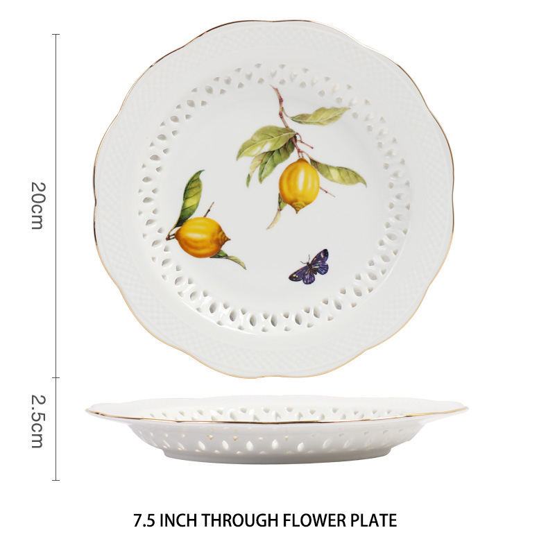 7.5 inch Openwork Lace Plate