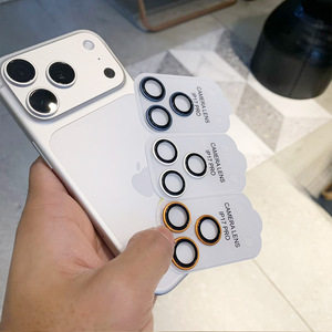Protector de Lente de Cámara para iPhone 17 Pro, Cristal Templado 9H, Antirrayas, HD Transparente, No Afecta las Fotos Nocturnas, Película para 17 Pro Max - Product Image 3