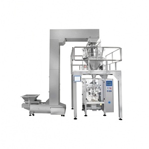 <span class=keywords><strong>Machine</strong></span> <span class=keywords><strong>d</strong></span>'emballage verticale pour snacks, qualité alimentaire, avec peseuse multi-têtes pour l'emballage de chips, bonbons, noix et pop-corn - Product Image 2