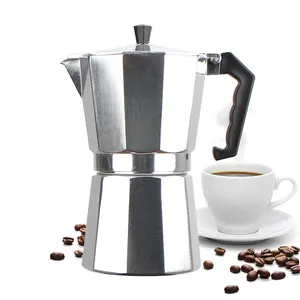 3/6/9/12 Tassen Hochwertige italienische Cafetera Kaffee Espresso maschine Moka Töpfe aus Aluminium