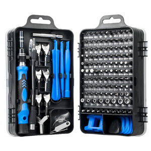 Weeks 135 In 1 Screwdriver Set S2 Steel Magnetic Insulated For Mobile Phone Watch Repair Clock Making Tool Kit - Product Image 1