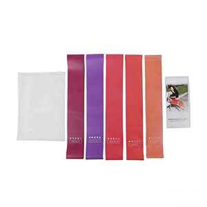 Fasce Elastiche per Fitness con Logo Personalizzato, Attrezzatura da Palestra in Latex, Bande di Resistenza per Allenamento ed Esercizio - Product Image 4