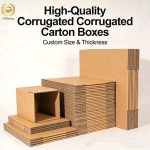 Caja de Cartón Corrugado Multicapa, Impresión Personalizada, Venta al por Mayor, Caja de Cartón Reciclable <span class=keywords><strong>para</strong></span> Embalaje, Envío, <span class=keywords><strong>Mudanza</strong></span> - Product Image 1