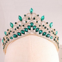 Gratuit personnalisé argent cristal mariage bal mariée strass couronne miss monde diadèmes