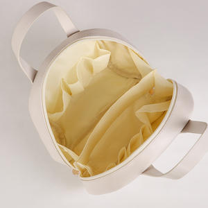 Sac de maquillage portable, nouveau style, grande capacité, sac à cosmétiques, sac à main, sac de rangement, sac de voyage, organisateur simple tridimensionnel - Product Image 4