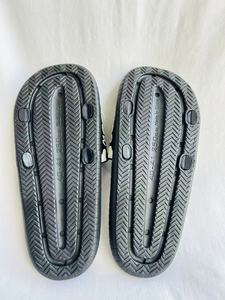 Ciabatte La Gran H con Stampa Mucca, in EVA Antiscivolo, per Casa, Tutte le Stagioni, Design Cartoon, Punta Aperta, Bianche - Product Image 3