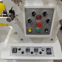 Machine d'impression d'étiquettes textiles flexo multicolores automatique, largeur d'impression 140 mm, imprimante d'étiquettes tissées pour vêtements