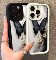 Étui de téléphone élégant, électroplaqué, étanche et antichoc avec motif cœur en grille pour 11 12 13 14 15 16 17 Pro Max