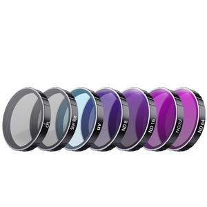 Polariseur en verre optique UV ND8/ND16/ND32/ND64 / Filtre <span class=keywords><strong>Black</strong></span> <span class=keywords><strong>Mist</strong></span> / Filtre étoile pour caméra Osmo Action 5 <span class=keywords><strong>Pro</strong></span>/Action 4/3 - Product Image 1