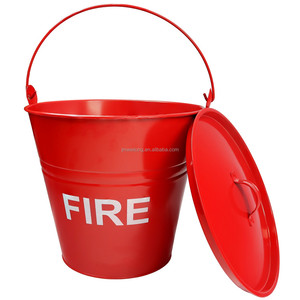 Seau à <span class=keywords><strong>feu</strong></span> domestique avec couvercle Seau à cendres pour cheminée Ensemble d'outils pour poêles à <span class=keywords><strong>bois</strong></span> de <span class=keywords><strong>charbon</strong></span> Seau d'allumage - Product Image 6