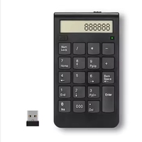 Mini teclado numérico inalámbrico de 2,4 GHz, teclado digital de 18 teclas para contabilidad, portátil, tabletas