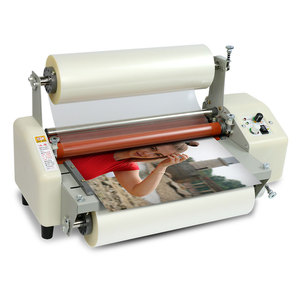 Laminateur automatique à chaud et à froid haute vitesse, format A3 A4, 110V, norme américaine, machine à plastifier avec certification CE - Product Image 1