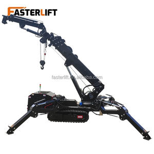 Grue araignée modulaire Maeda 2T-12T d'occasion, montage facile, transport pour chantiers de construction urbains, moteur, pompe, cœur du système - Product Image 2