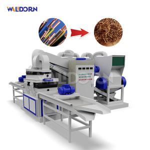 Scrap Copper & Aluminum Wire Separator Machine WD-C600 with Bearing High Productivity Automatic Granulation of Copper Plastic - Product Image 1