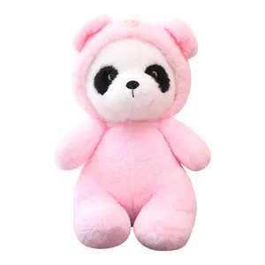 Peluche super douce de 23cm et 30cm pour dinosaure, canard, lapin, cochon, cadeau promotionnel de zoo