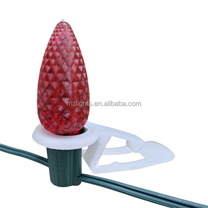 Clips MZ Lights Todo en Uno para Bombillas <span class=keywords><strong>C9</strong></span> y C7, Clips Flexibles <span class=keywords><strong>C9</strong></span>, Clips Circulares Halo O para Canaletas y Tejas - Product Image 2