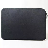 Housse d'ordinateur portable en néoprène personnalisée, étanche, avec fermeture éclair, pour ordinateur portable de 13, 14 et 15,6 pouces