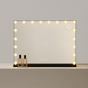Detachable 10x Magnifying LED Cosmetic <strong>Mirror</strong> Large 80x60cm Desktop or Wall Mounted for Makeup Rooms and Salons - Product Image 5