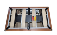 Table de billard adulte à pièces personnalisée de 7 pieds pour le divertissement en intérieur à la maison Table de billard
