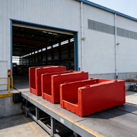 Boîte de rangement pliable et empilable en PP |   Service de découpe sur mesure |   Pour l'entreposage et la préparation des commandes dans les entrepôts de vêtements