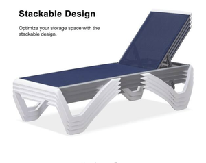 Ensemble <span class=keywords><strong>de</strong></span> chaises longues en <span class=keywords><strong>plastique</strong></span> HDPE robuste tendance 2026 avec dossier réglable pour mobilier <span class=keywords><strong>de</strong></span> <span class=keywords><strong>jardin</strong></span>, <span class=keywords><strong>de</strong></span> piscine et <span class=keywords><strong>de</strong></span> plage en bord <span class=keywords><strong>de</strong></span> mer - Product Image 4