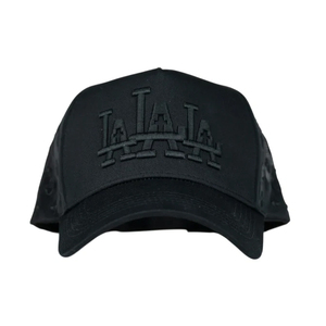 Nouveautés 31 Hats X Rude Awakening Gorras Logo brodé Casquettes de baseball à visière incurvée Rude Awakening La <span class=keywords><strong>Triple</strong></span> Black Gorras - Product Image 1