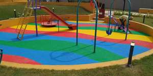 حبيبات مطاطية EPDM متعددة الألوان مضادة للشيخوخة ومقاومة للأشعة فوق البنفسجية بنسبة 20% أو أكثر لاستخدامها في مسارات الجري وحصائر المطاط في رياض الأطفال ولفائف المطاط - Product Image 6