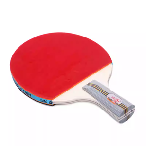 <span class=keywords><strong>Raquette</strong></span> de tennis de table Double Fish pour débutants, entraînement offensif 4D, avec sac de transport portable - bois et caoutchouc durables - Product Image 3