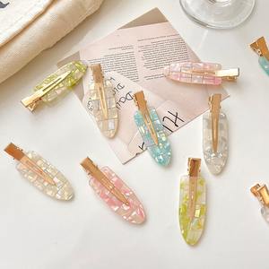 Le vendite dirette della fabbrica sono calde in primavera e in estate nuova clip per sirena abbagliante colorato fermaglio per capelli acido acetico - Product Image 3