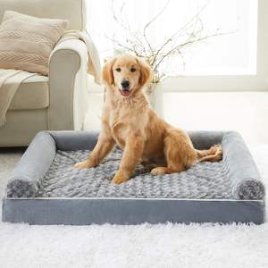 Camas para Perros Grandes, Cama Ortopédica para Perros Medianos y Grandes, Cama Impermeable para Mascotas con Funda Extraíble y Lavable - Product Image 1