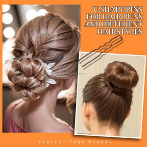 BELLEWORLD Juego de <span class=keywords><strong>Productos</strong></span> para el Cabello con Empaque Personalizado, Pasadores de Pelo Chinos, Artículos para el Cabello, 300 Piezas/caja, Color Plateado Marrón, Pasador de Pelo Yiwu - Product Image 3