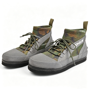 <span class=keywords><strong>Scarpe</strong></span> da Pesca YONSUB Antiscivolo con Suola in Feltro e Borchie in Acciaio, Stivali Impermeabili in Neoprene Premium per <span class=keywords><strong>Uomo</strong></span>, Pesca in <span class=keywords><strong>Mare</strong></span> e Roccia - Product Image 3
