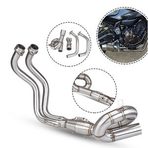 Silencieux XSR700 pour moto, échappement slip-on, système complet, tuyau avant pour Yamaha YZF MT07 FZ07 FZ-<span class=keywords><strong>07</strong></span> <span class=keywords><strong>MT</strong></span>-<span class=keywords><strong>07</strong></span> FZ <span class=keywords><strong>MT</strong></span> <span class=keywords><strong>07</strong></span> 2014-2023 - Product Image 4