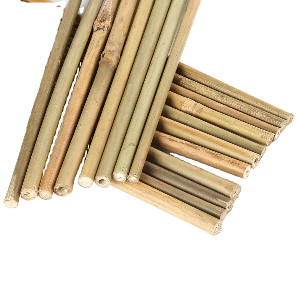 Wholesale eco-friendly natural plant support bamboo poles for sale