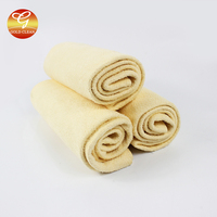 Chamois — tissu en cuir synthétique, fibre pour le nettoyage de voiture, 50 x 100% nylon