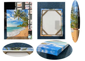 Quadro su Tela Moderno di Lusso con Cuori e Motivo a Pois, Stampa Digitale con Cornice Interna in Legno - Vendita all'Ingrosso - Product Image 5