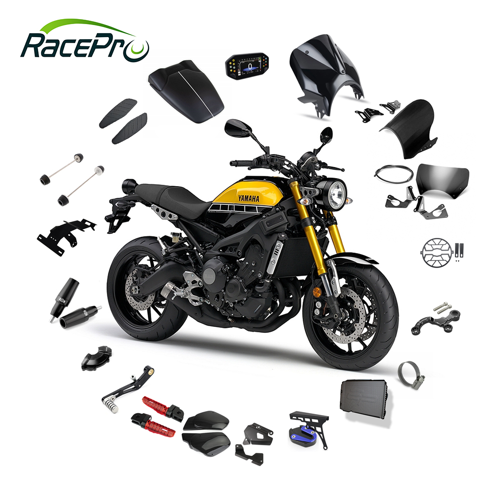 RACEPRO XSR 700 Bar End Mirrors & Saddlebags - Custom Parts
