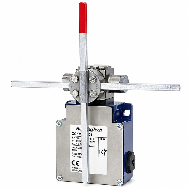 Industrial Cross Limit Switch XCKMR44D1 & XCKVR, 2NO 2NC / 4NC Contacts Available 360° Rotation for Crane, Hoist & Machine Tool