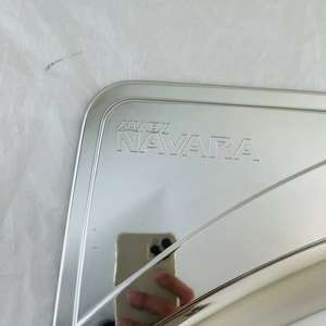 อะไหล่ตกแต่งสำหรับ2016นิสสันนาวาราฝาครอบถังน้ำมัน <span class=keywords><strong>NP300</strong></span>อุปกรณ์ตกแต่งรถยนต์โครเมี่ยมตัดแต่งชายแดน ABS อุปกรณ์ตกแต่งพลาสติก - Product Image 4