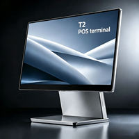 Terminal de Punto de Venta de Aluminio al por Mayor de 15.6 Pulgadas con Sistema Dual Android Windows y Pantalla Táctil para Tiendas Minoristas