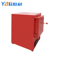 Four à bijoux mini 220V, moteur 2000W, température max. 850°C, fourneau industriel en acier inoxydable 2 pièces 4x9 po, facile à utiliser, garantie 1 an