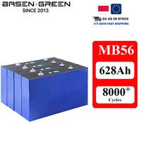 Cellules de batterie LiFePO4 prismatiques Basen Green Poland 3.2V MB56 Lishen Cornex LF105 100Ah 200Ah 300Ah 280Ah 314Ah 628Ah Lithium-Ion