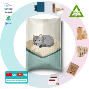 Sobres de Burbuja de Plástico Impermeables y Resistentes a los Golpes para Envíos de Artículos Frágiles de Comercio Electrónico - Product Image 1