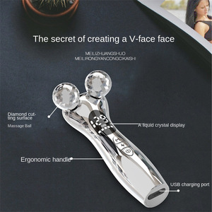 <span class=keywords><strong>Appareil</strong></span> de beauté facial anti-âge avec écran LCD, massage à 5 niveaux, masseur facial rechargeable, rouleau micro-courant, mini lifting <span class=keywords><strong>du</strong></span> <span class=keywords><strong>visage</strong></span> - Product Image 4