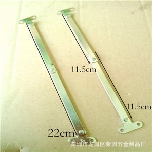 Charnière de meuble en alliage de zinc 2,5 mm, fixation en surface, bras de support pour armoire de cuisine, design moderne et durable - Product Image 3
