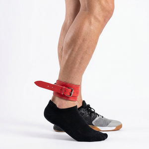 Sangles de cheville réglables en cuir antidérapantes, confortables et durables, pour la gym, unisexe, de haute qualité, prix d'usine Saar Industries - Product Image 1