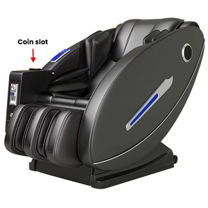 Fauteuil <span class=keywords><strong>de</strong></span> massage Guangdong avec airbag, compression, pétrissage, <span class=keywords><strong>relaxation</strong></span> musculaire, soulagement <span class=keywords><strong>de</strong></span> la douleur, distributeur <span class=keywords><strong>de</strong></span> billets, fauteuil <span class=keywords><strong>de</strong></span> massage partagé pour entreprises - Product Image 1