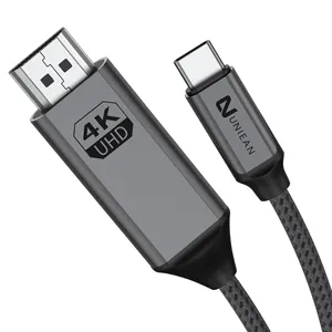 高质量4K 60HZ HDMI 2.0电缆18gbps高速C至HDMI电缆，用于显示器电视笔记本电脑投影仪延长线